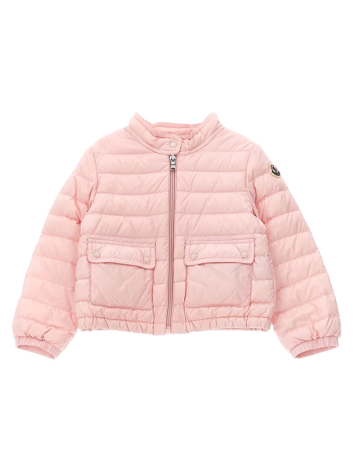 

Пуховик «Lans» Moncler Enfant, розовый