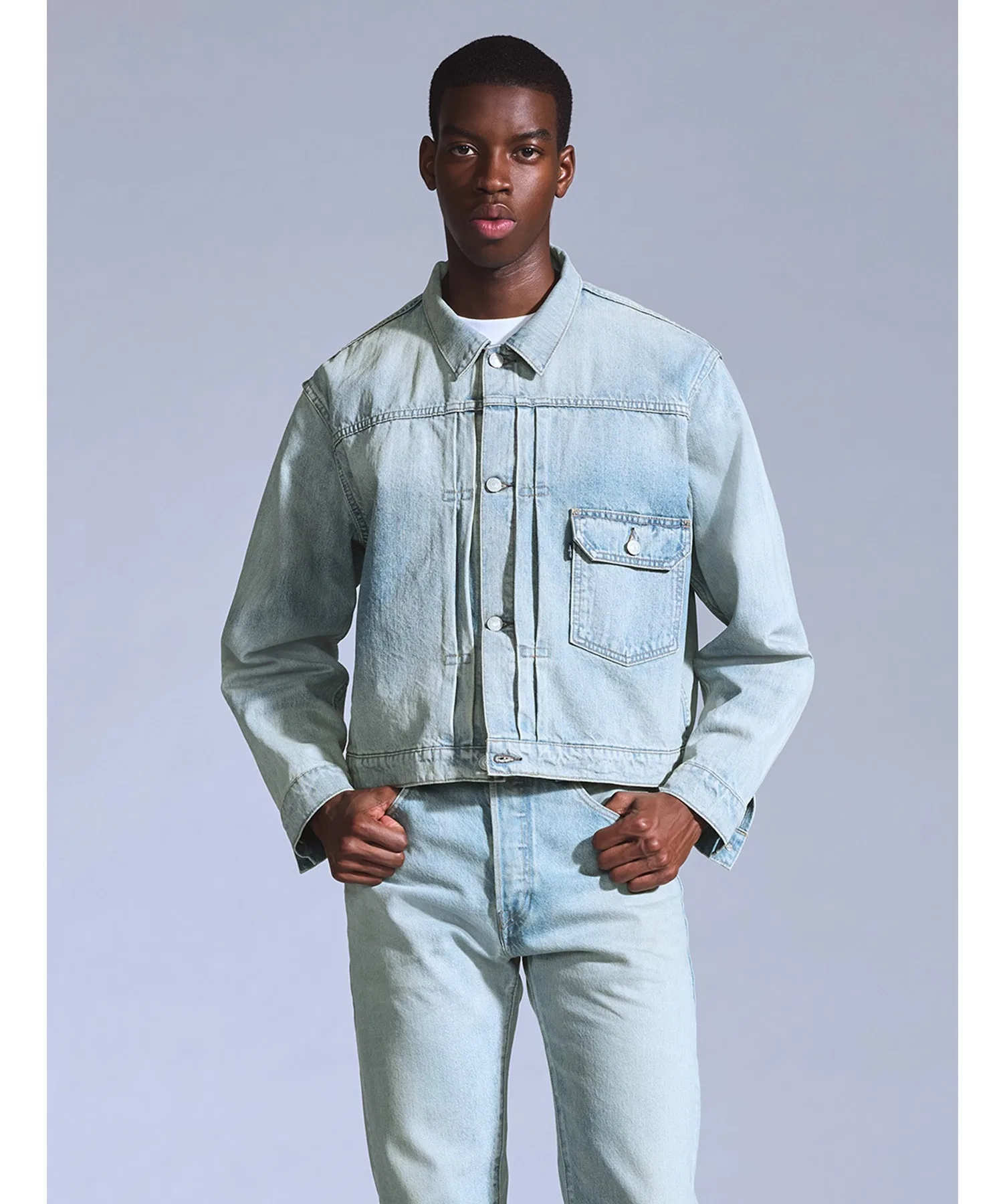 Джинсовая куртка Levi's BLUETAB™ TYPE I Trucker Jacket, светло-индиговый