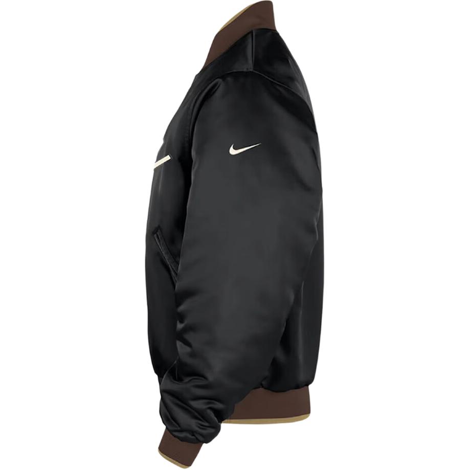 Мужская бейсбольная куртка NBA FW25 Nike, черный — фото 4