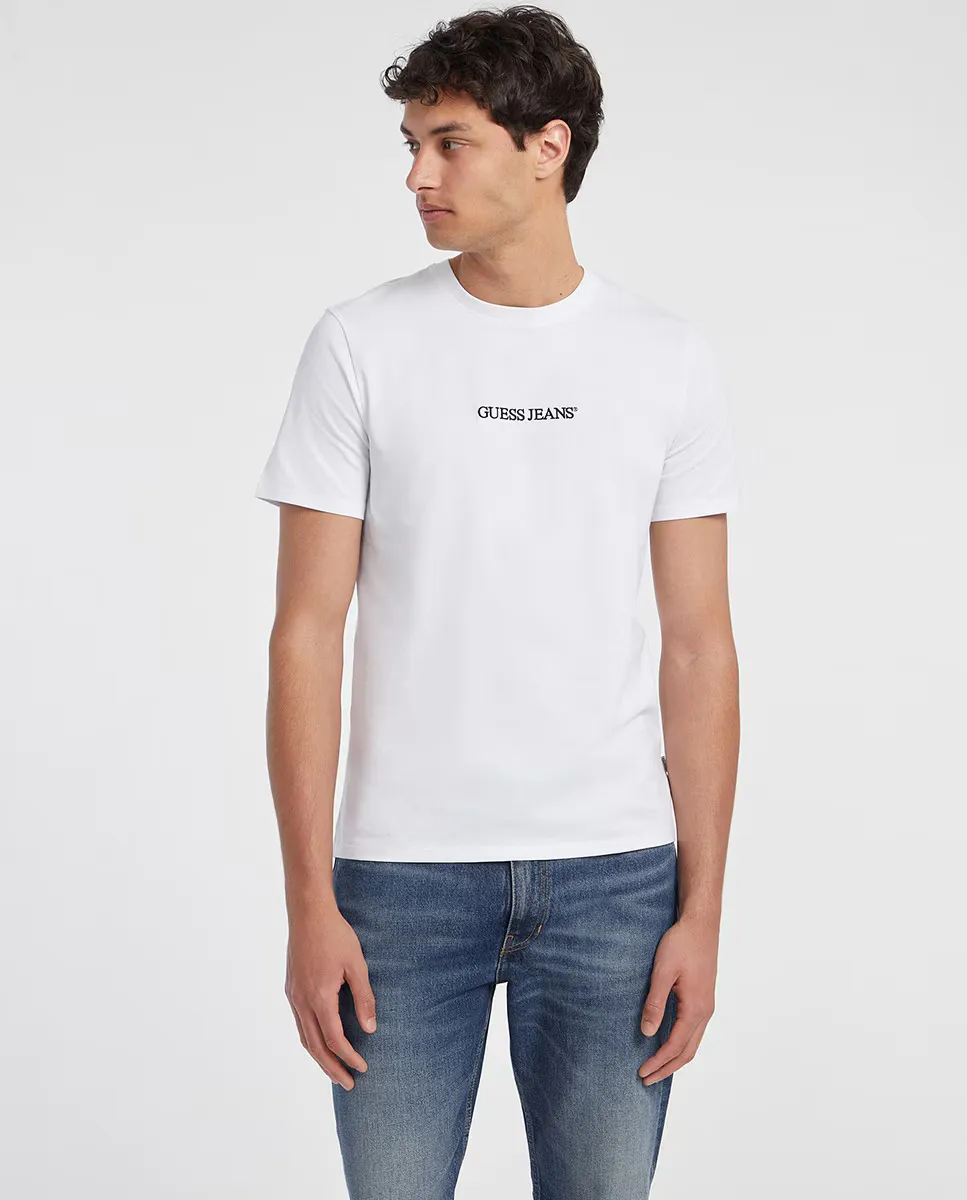 

Футболка с коротким рукавом Guess Jeans, белый
