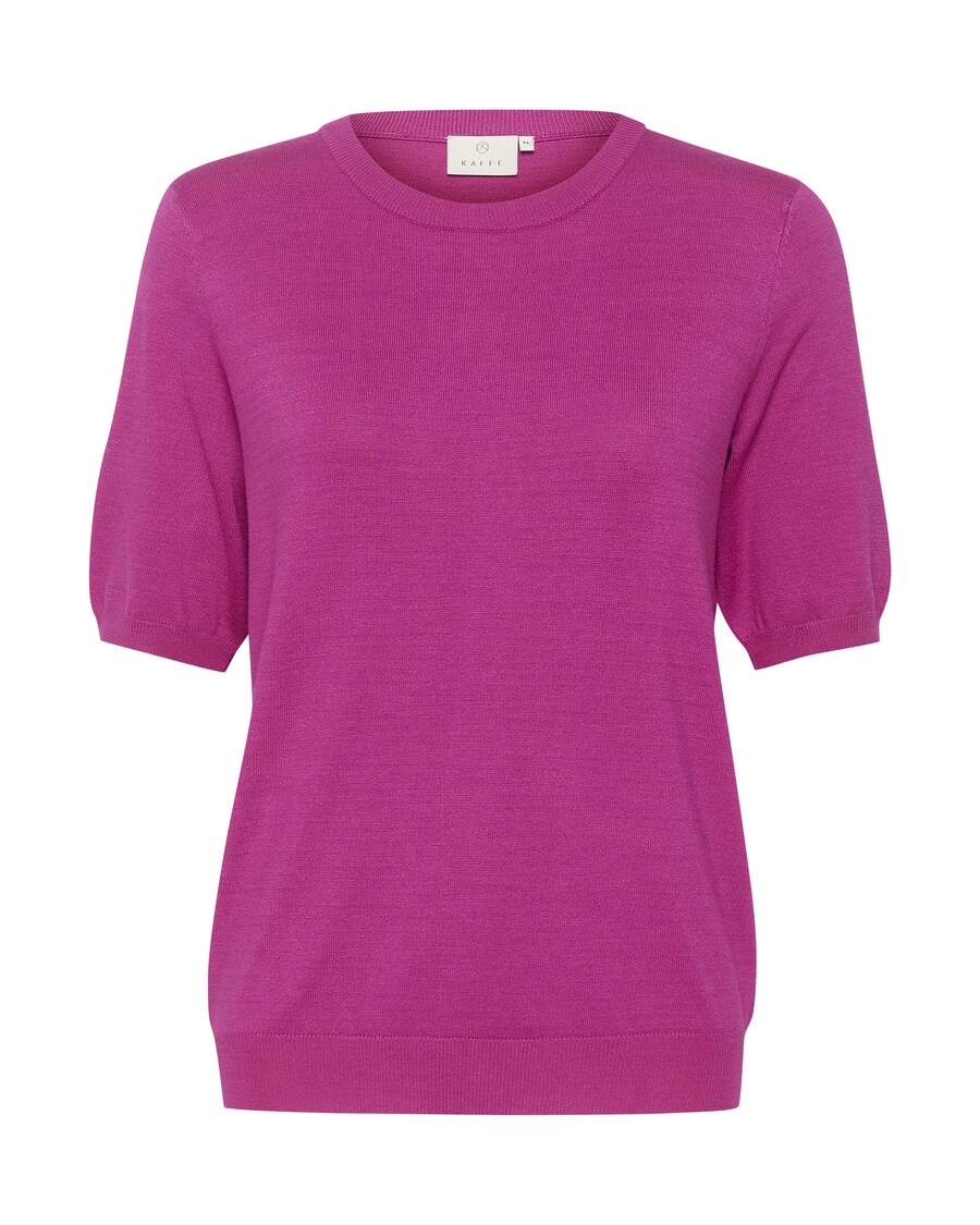 

Тонкий вязаный свитер Kaffe Sweater Lizza, фуксия