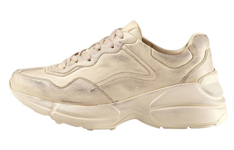 Кроссовки GUCCI Women's Rhyton 'Distressed Ivory'