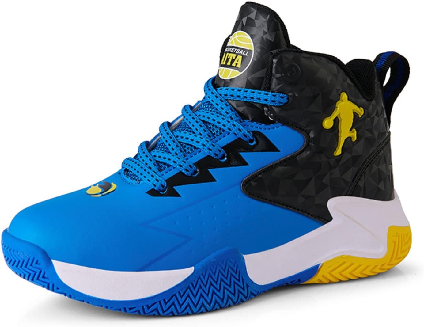 

Противоскользящие и износостойкие детские баскетбольные кроссовки Ucilxi, синий