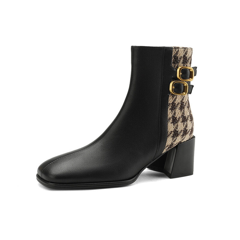 

Ботильоны женские Tataya, цвет Black Fleece-lined