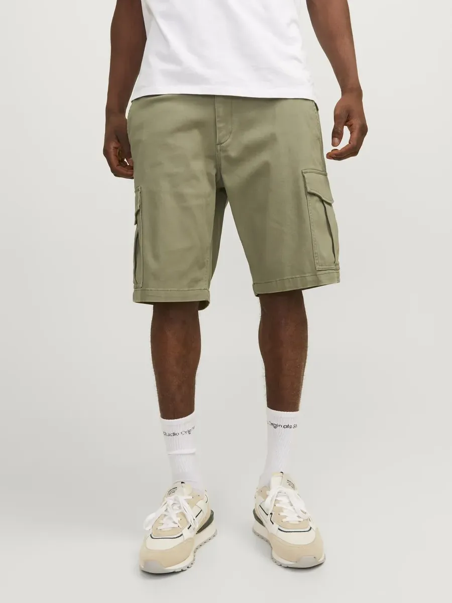 

Шорты карго Jack & Jones "JPSTJOE JJCARGO SHORTS", зеленый