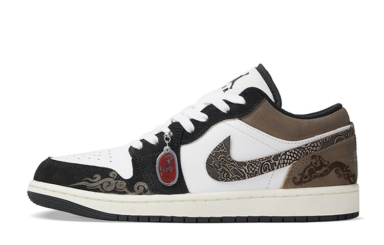 

Баскетбольные кроссовки Air 1 Vintage женские низкие коричневый/черный Jordan