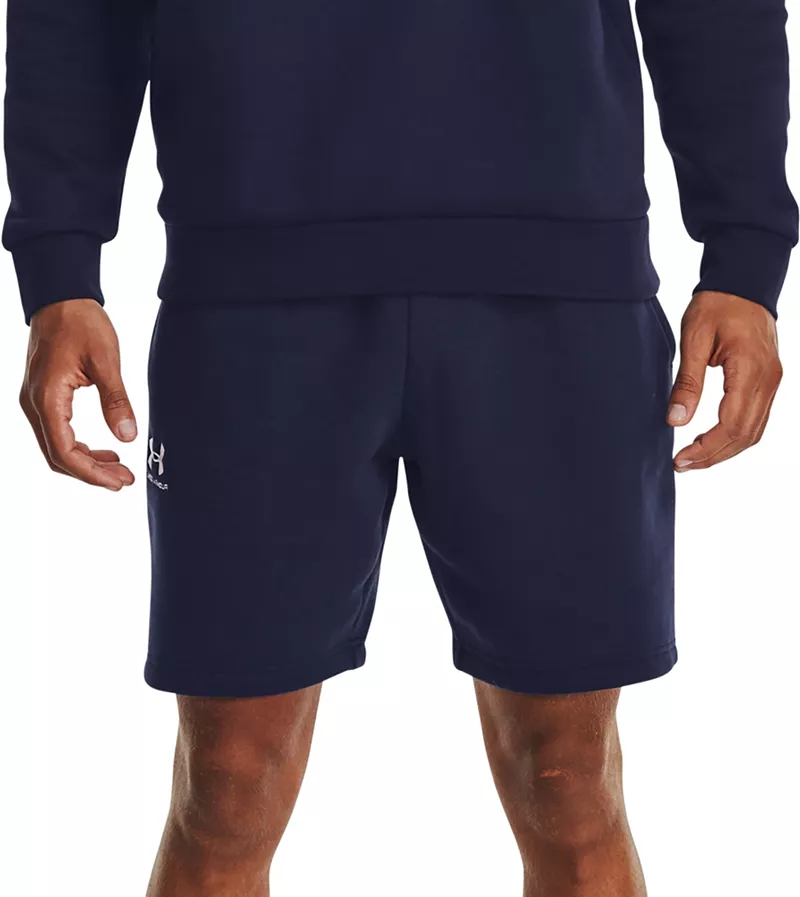 

Мужские флисовые шорты Under Armour Icon, цвет Midnight Navy