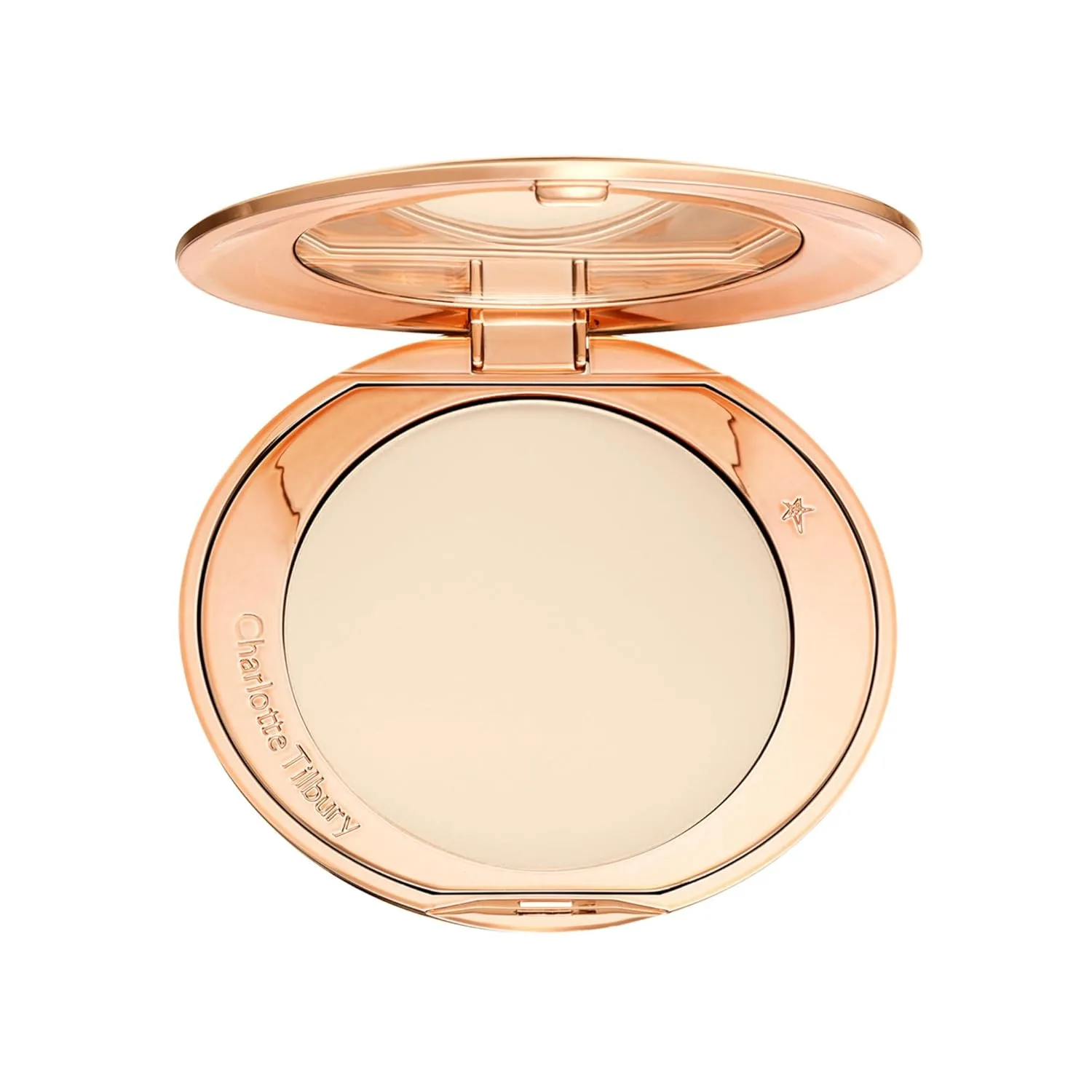 Прессованная пудра Charlotte Tilbury Airbrush Flawless Finish Setting Powder, скрывающая поры, минимизирует блеск и создает эффект мягкого фокуса., 1 Fair - very fair to fair