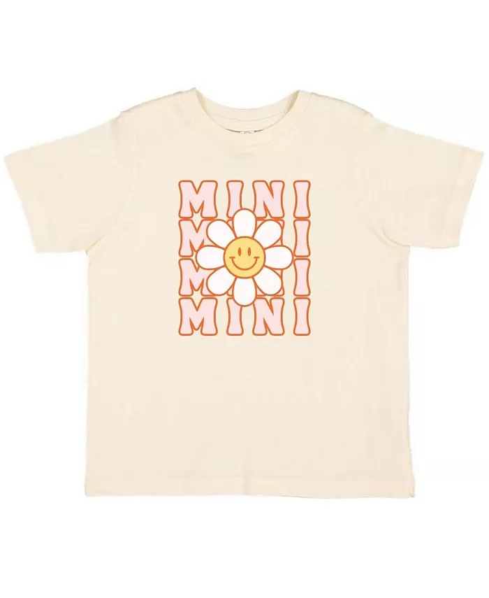 

Футболка с коротким рукавом Mini Daisy для девочек Sweet Wink, коричневый/бежевый