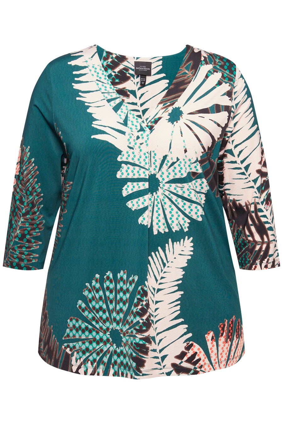 

Рубашка Ulla Popken, зеленый