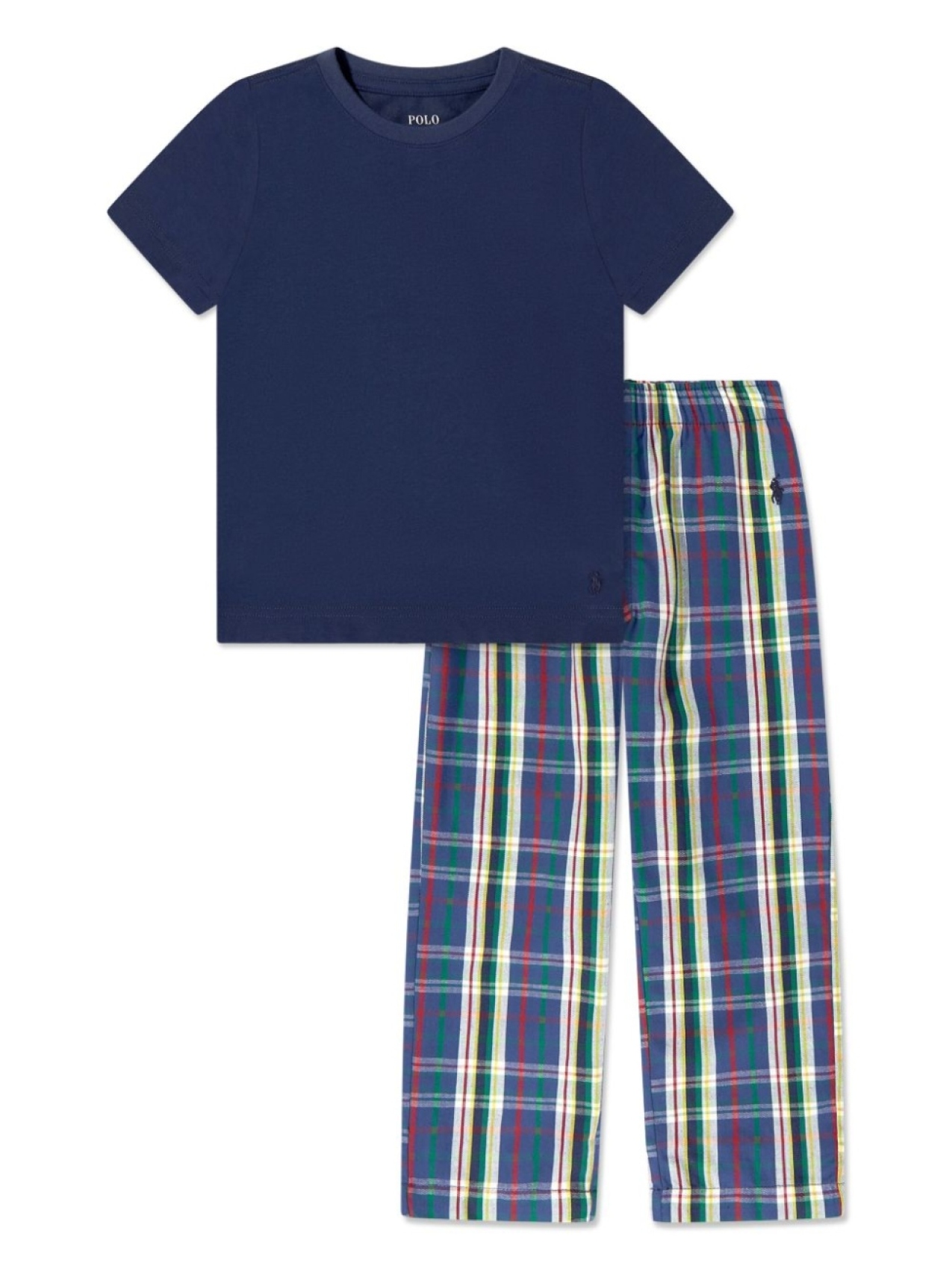 

POLO RALPH LAUREN KIDS пижама в клетку, синий