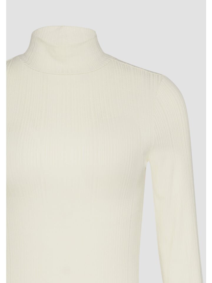 

Футболка QS T-Shirt langarm, кремовый
