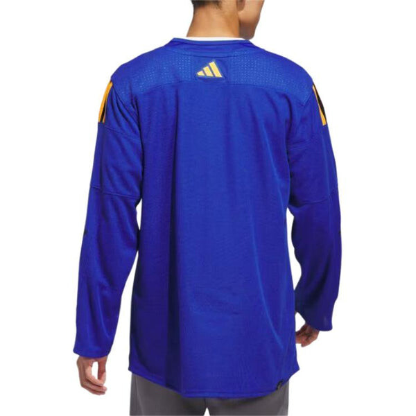 Футболка x drew house 2024 nhl all star хоккейная майка азия размеры Adidas, синий — фото 3