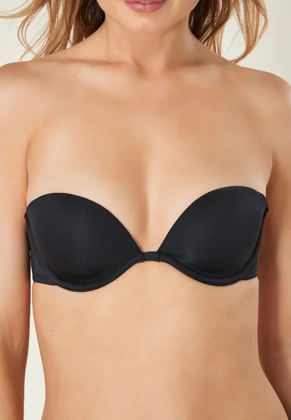 Бюстгальтер Next Clear Back Multiway / Strapless, черный — фото 4