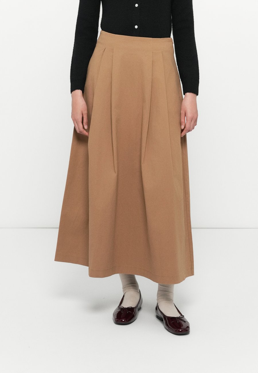 

Юбка ONLY ONLVENICE PLEAT CHINO SKIRT, Tigers Eye/Light Brown