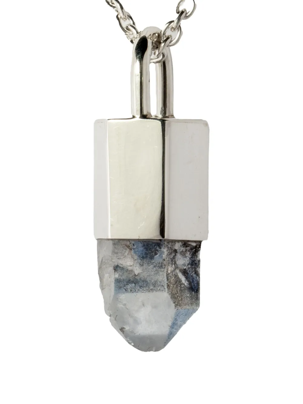 

Серебряное колье Talisman Dumortierite Parts of Four, серебяный