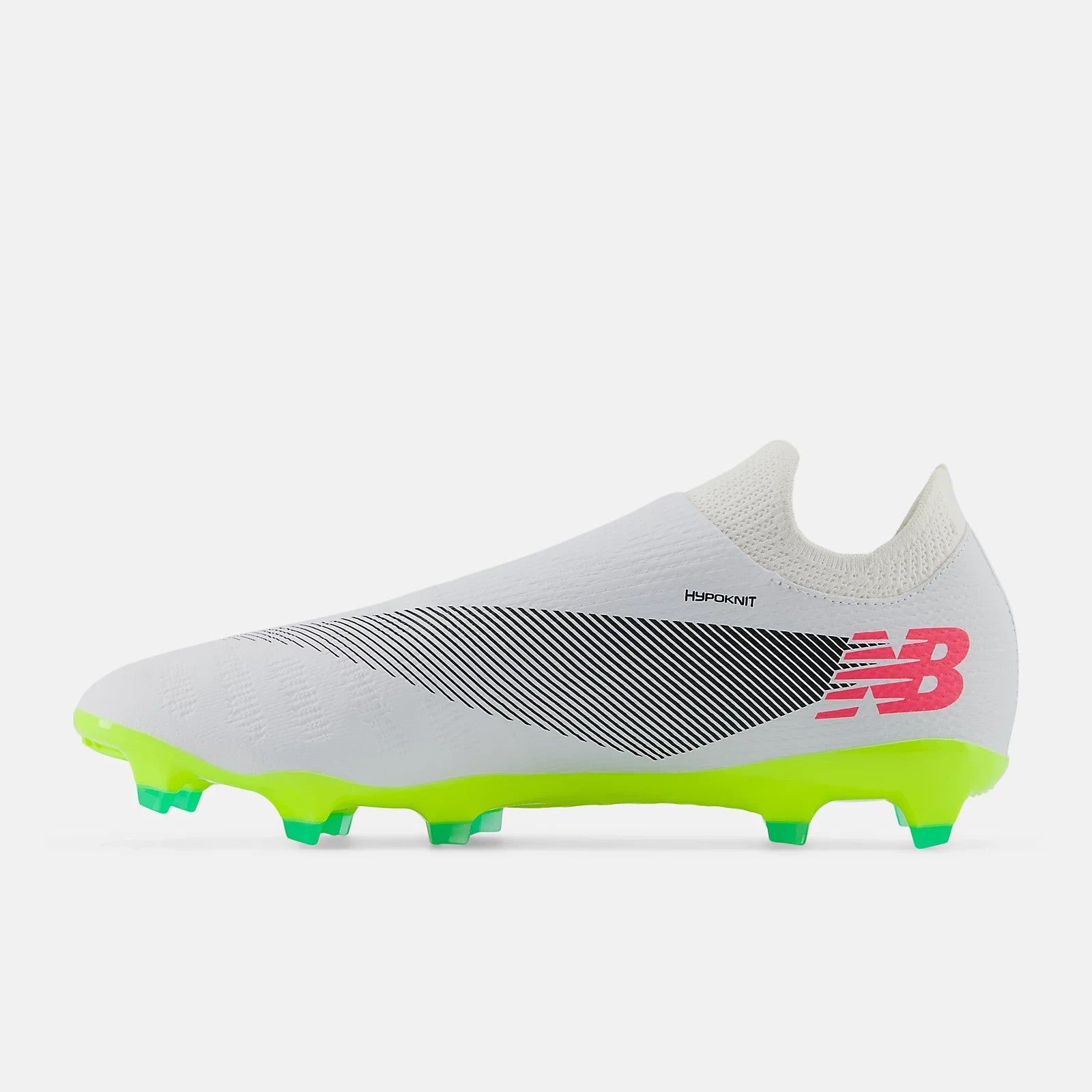 Бутсы для футбола New Balance Furon Destroy FG V7+ SF2FH75 унисекс белые DWA1366 New Balance, белый — фото 3