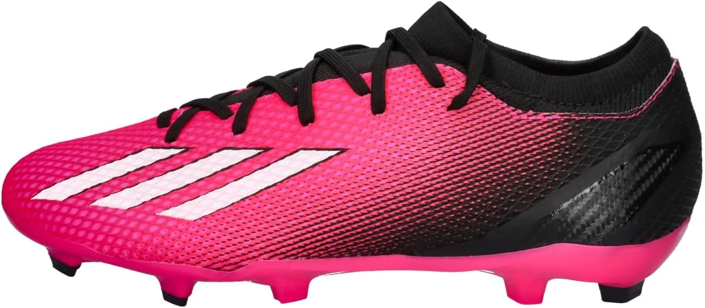 Кроссовки Adidas Unisex X Speedportal.3 Fg, черный/розовый — фото 2