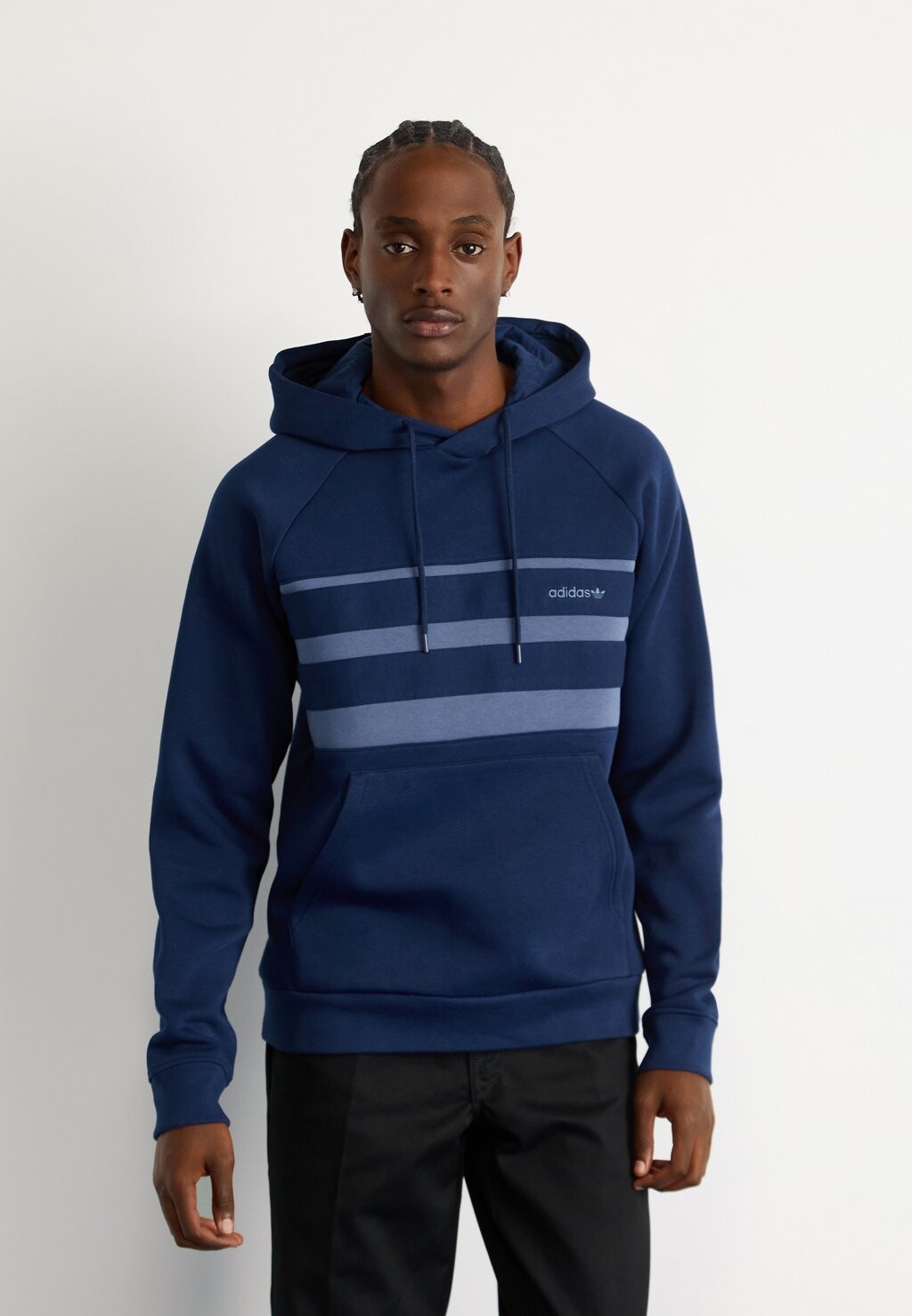 

Толстовка с капюшоном FIRST HOODIE adidas Originals, темно-синий