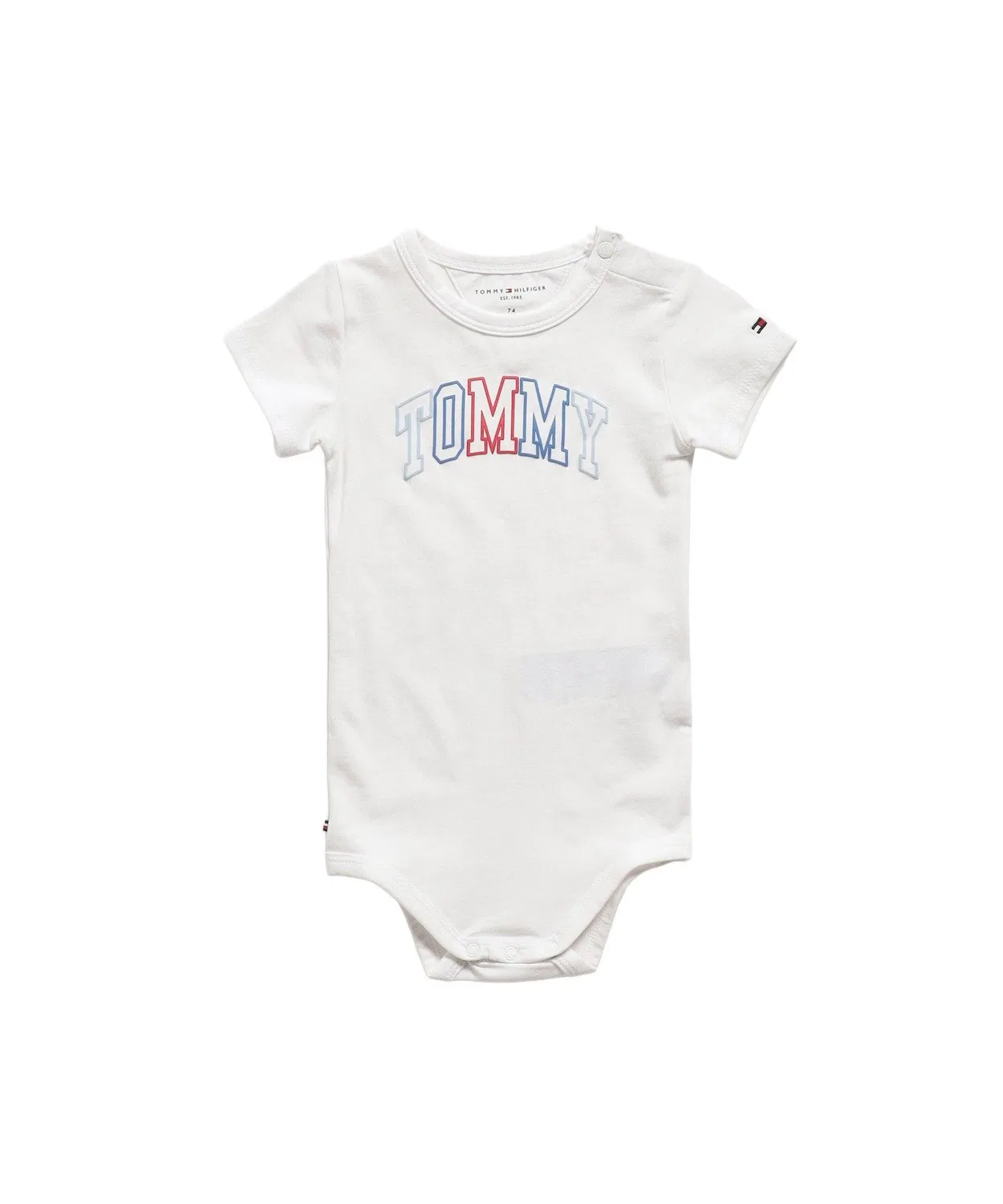 Боди Tommy Hilfiger с логотипом, белый