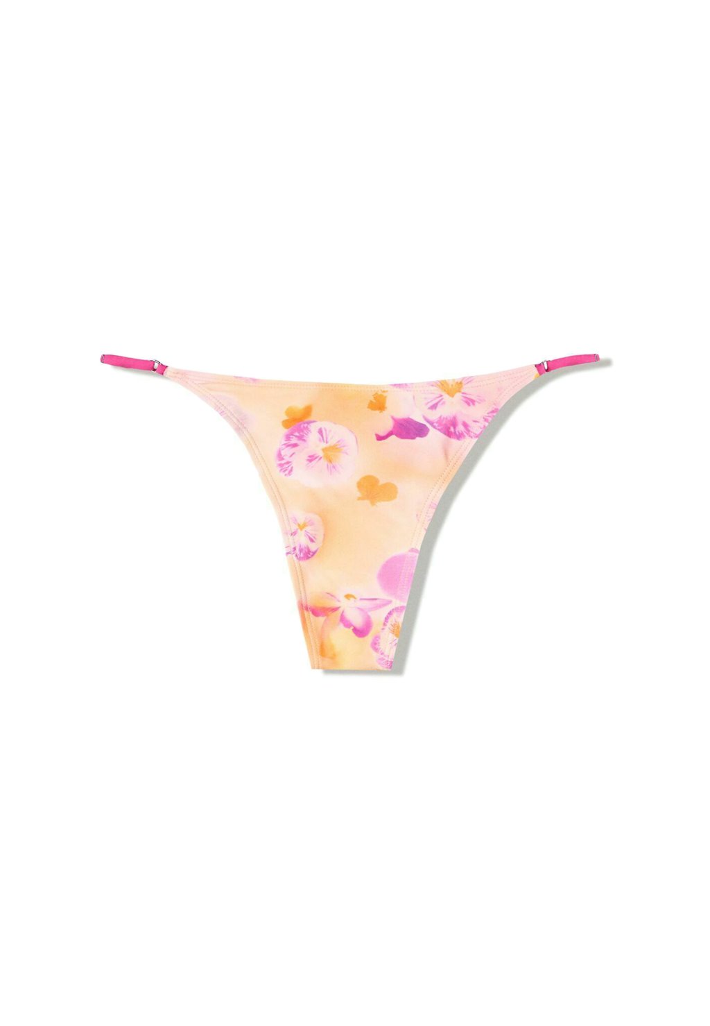 

Плавки бикини FLORAL Bershka, светло-розовый