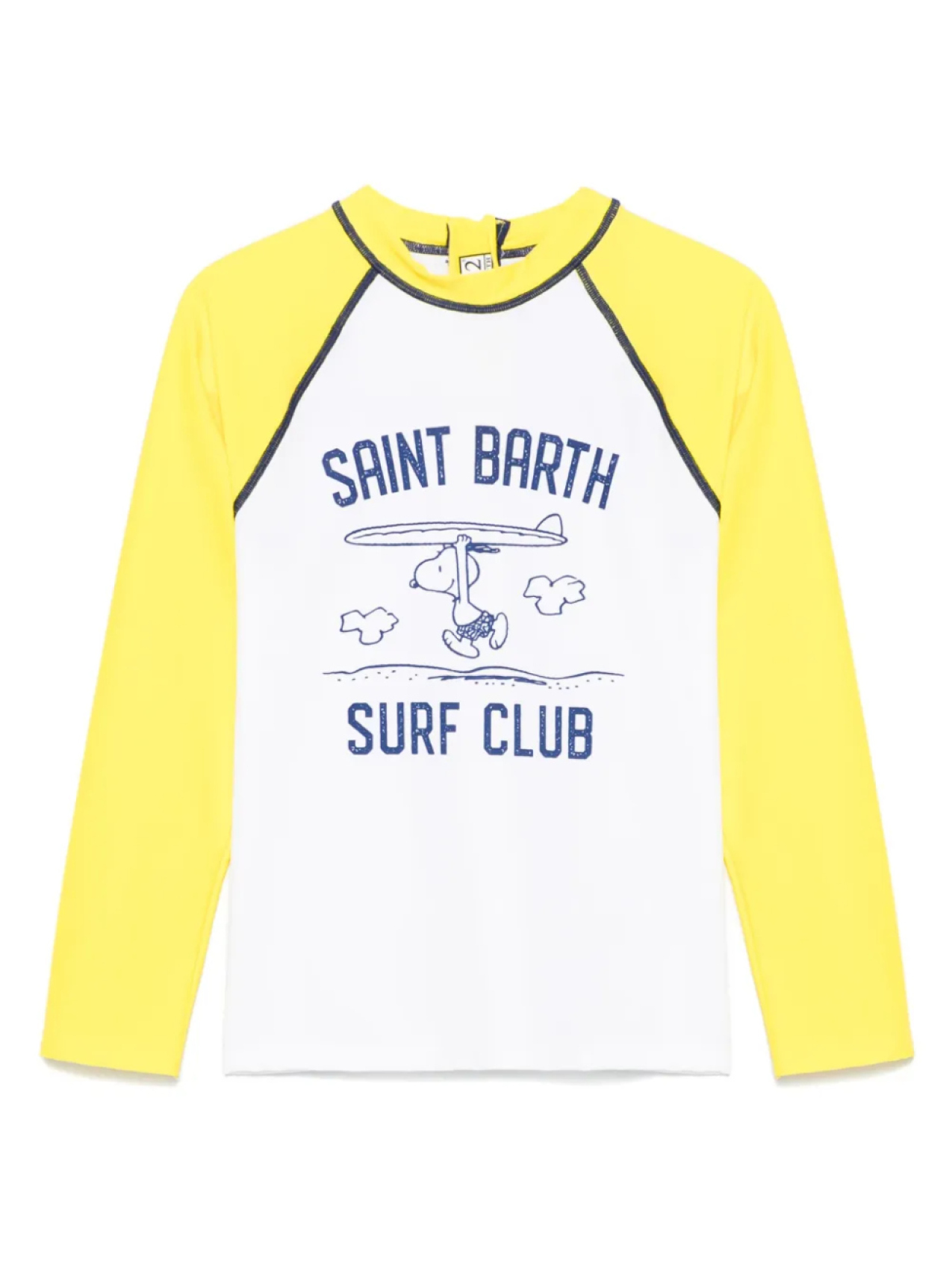 

Футболка MC2 Saint Barth Kids с мавританским принтом, белый