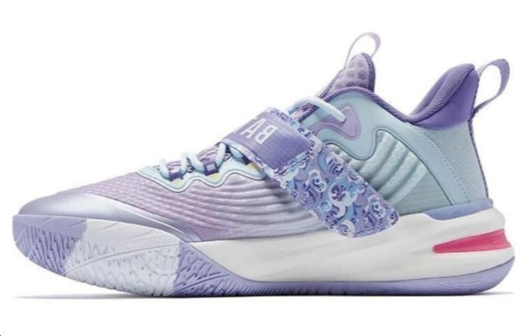 

Баскетбольные кроссовки мужские Mid Top Steam Purple/Powder Blue QIAODAN