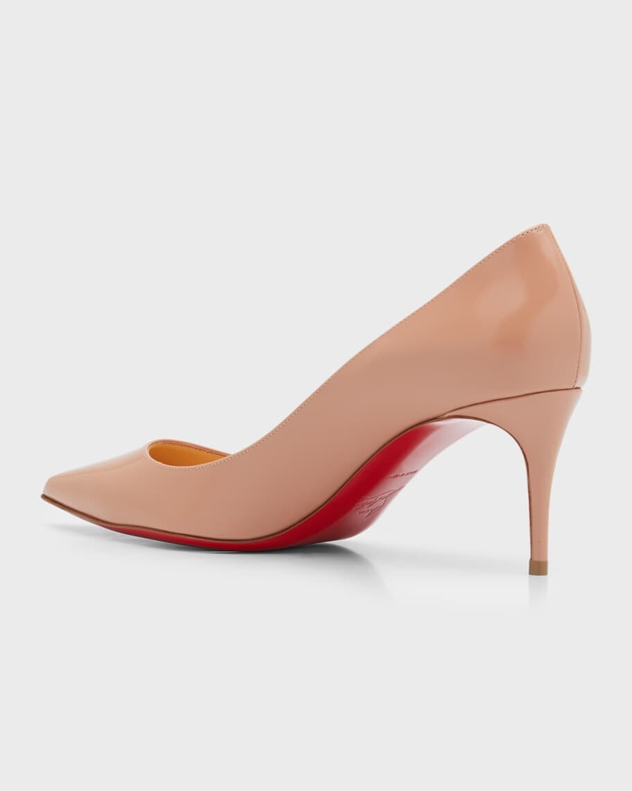 Туфли-лодочки Kate 70 мм с лакированной красной подошвой Christian Louboutin — фото 3