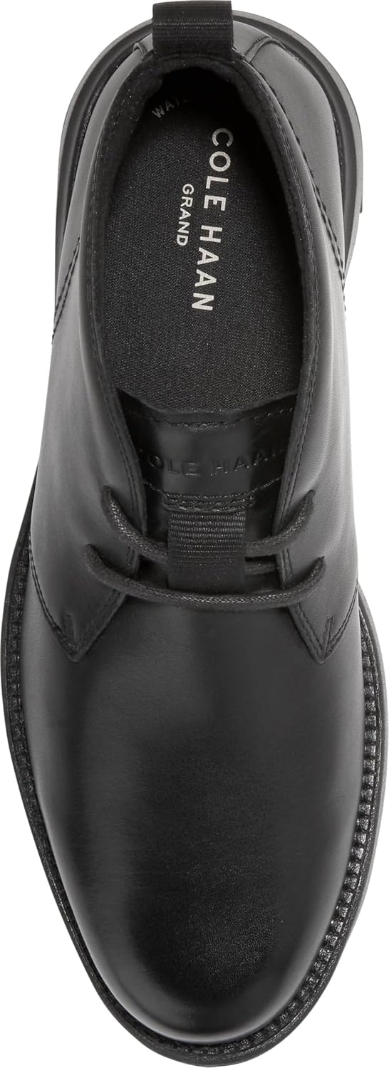 Мужские туфли Cole Haan - Grand Atlantic с гладким носком, черный — фото 3