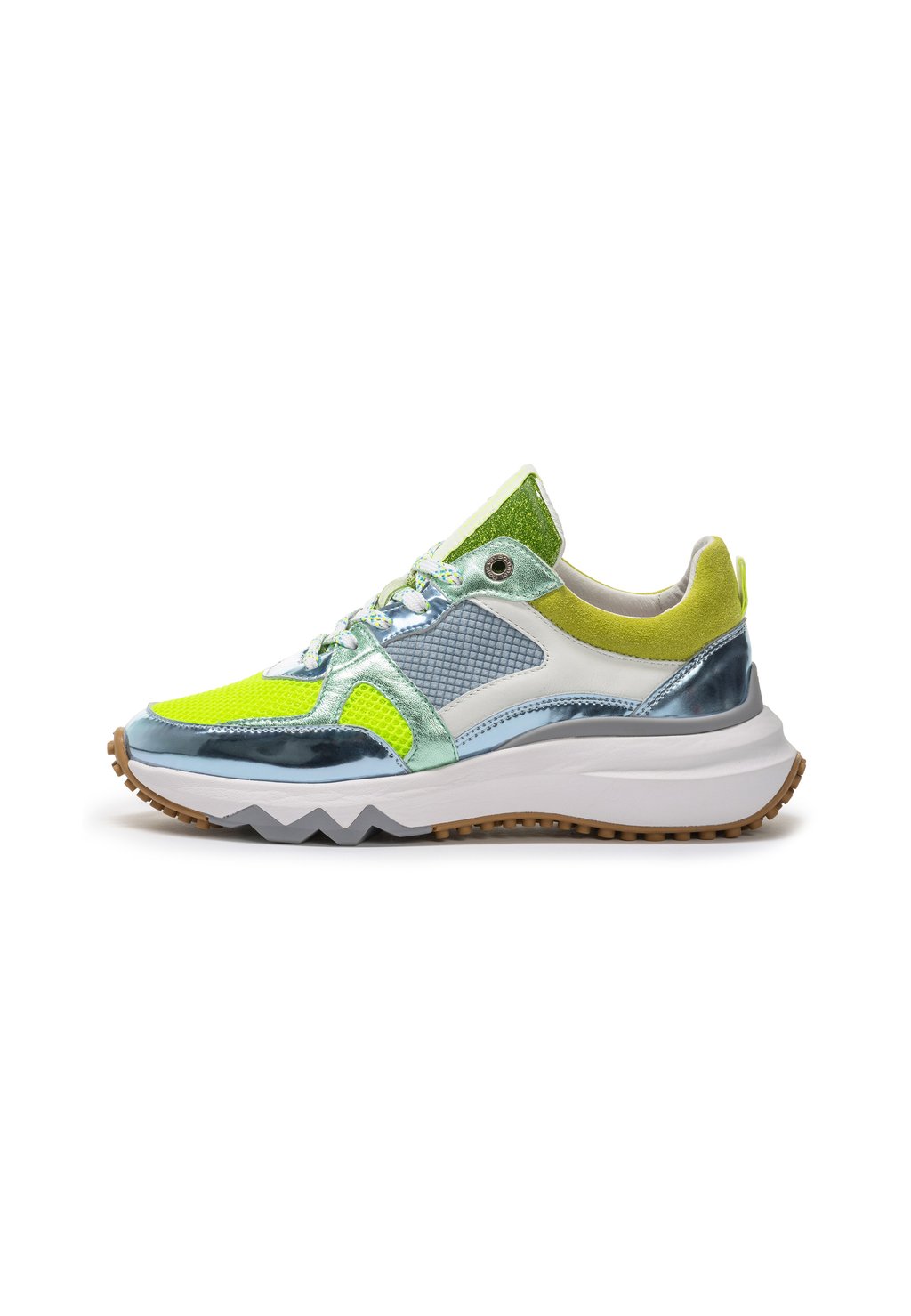 Кроссовки SNEAKER CURVI Floris van Bommel, светло-голубой