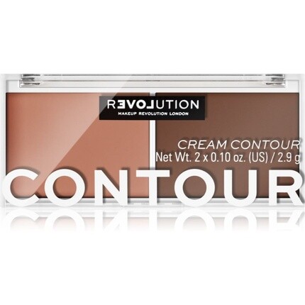 

Палитра для контуринга Colour Play Duo - Medium 6 г Revolution Relove