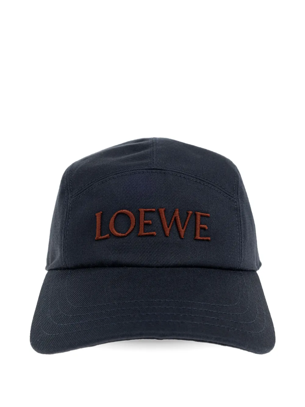 

Пятипанельная кепка с вышитым логотипом LOEWE, синий