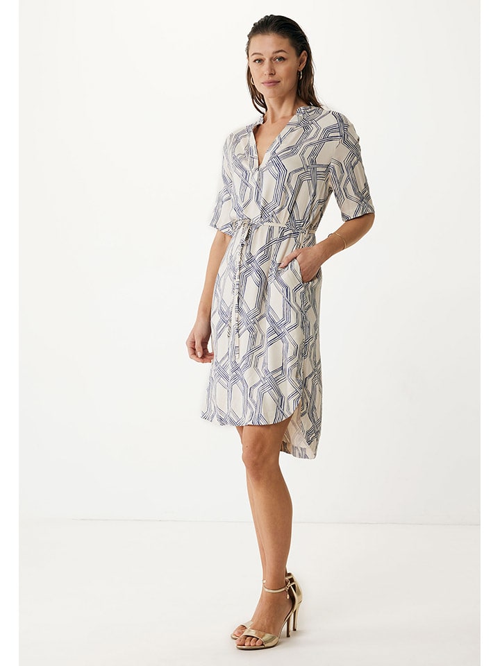 

Mexx Платье кремового/голубого цвета