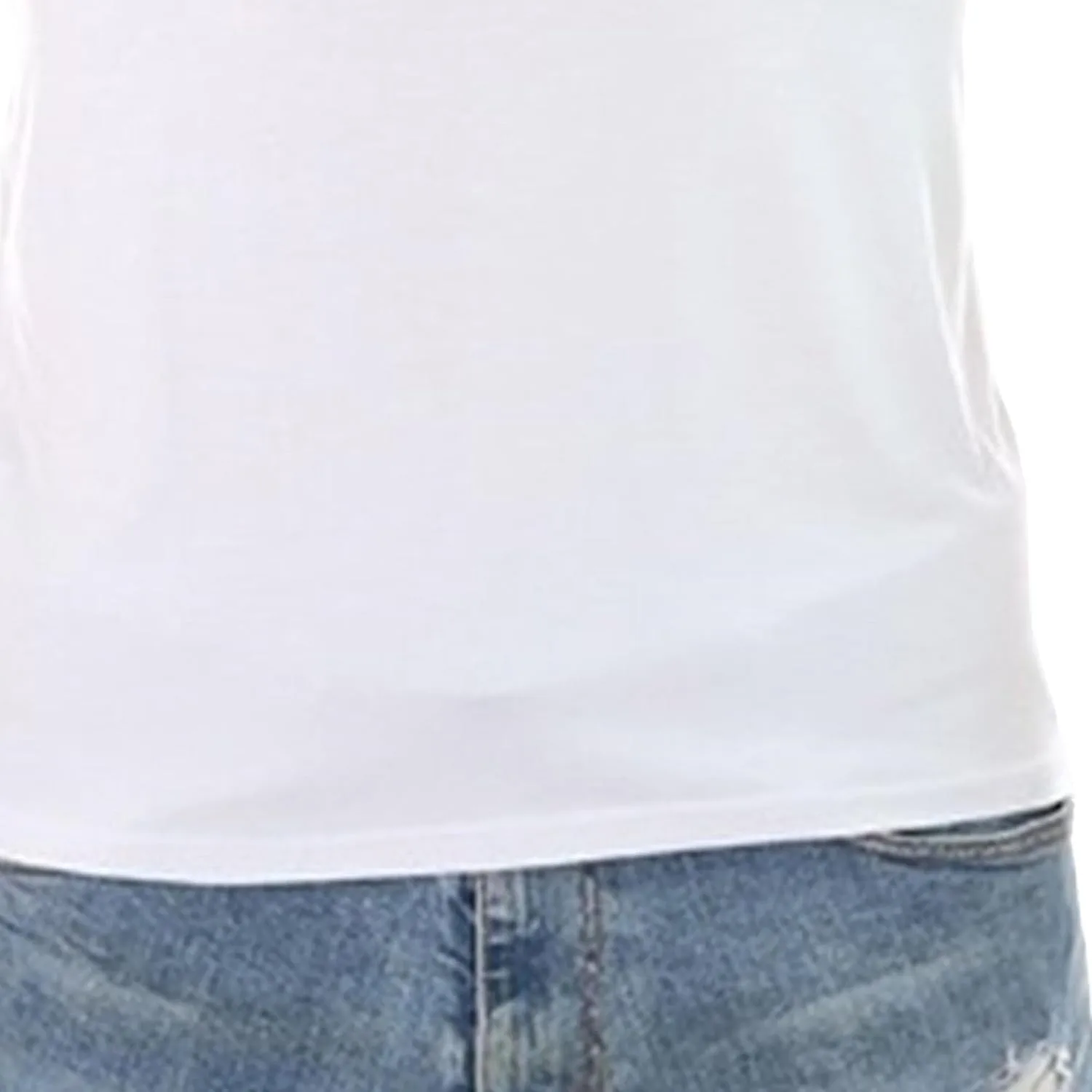 Мужская футболка из мягкого хлопка Stay Tucked, Casual, Slim Fit, короткий рукав, V-образный/круглый вырез — фото 4