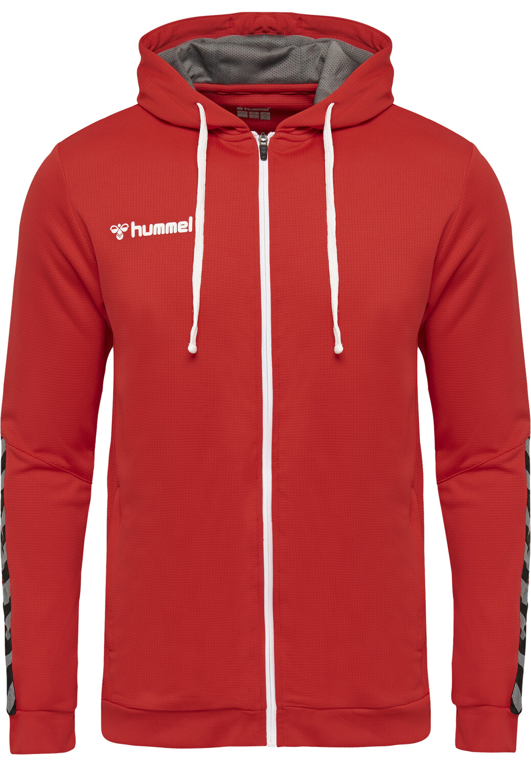 

Толстовка Hummel Hoodie Hmlauthentic Poly Zip Hoodie, цвет TRUE RED