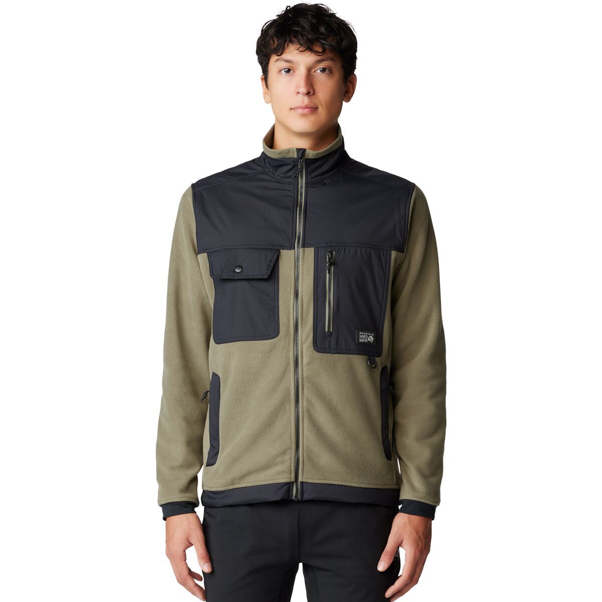 

Флисовая куртка на молнии First tracks Mountain Hardwear, мультиколор