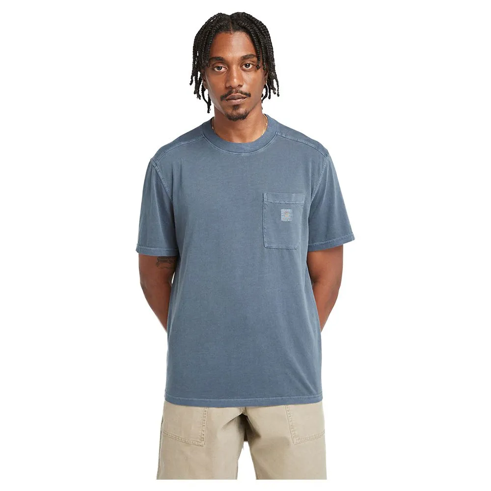 

Футболка Timberland Merrymack River Garment Dye Chest Pocket, синий