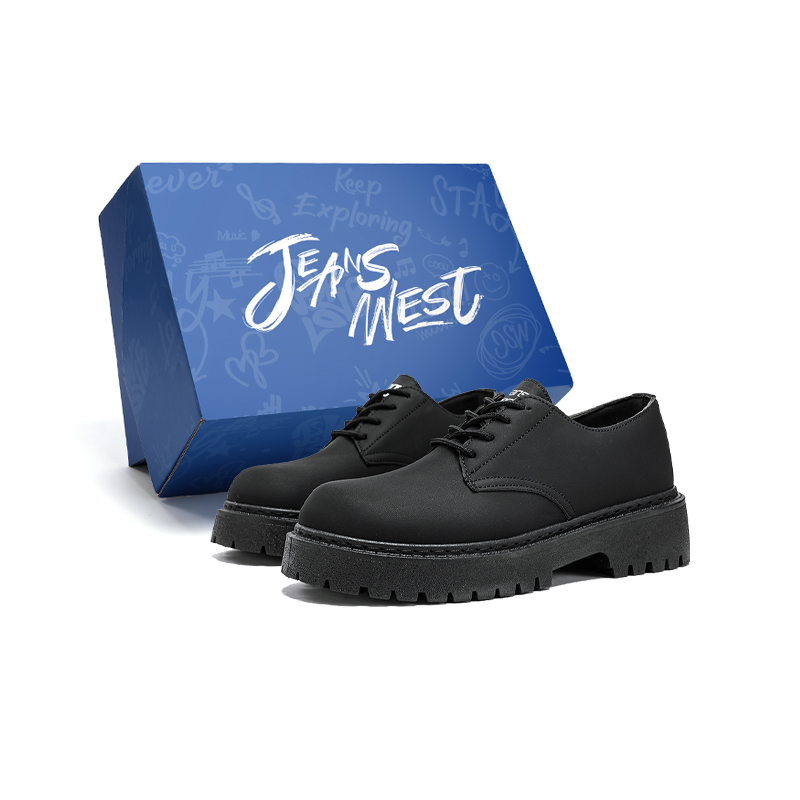 

Мужская повседневная обувь в винтажном британском стиле Campus Niche JEANSWEST, Black