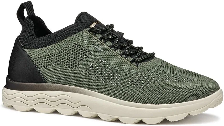 Мужские кроссовки Geox U Spherica ES, Dk Green Black
