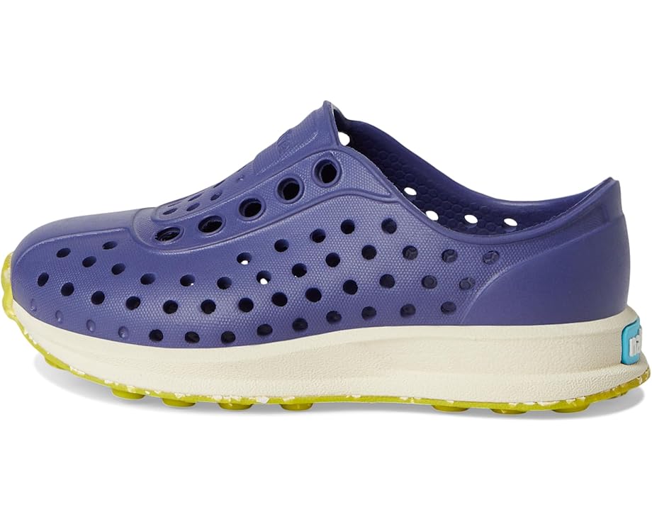 Кроссовки Native Shoes Kids Robbie, цвет Ink Blue/Bone White/Seaweed Speckle Rubber — фото 4