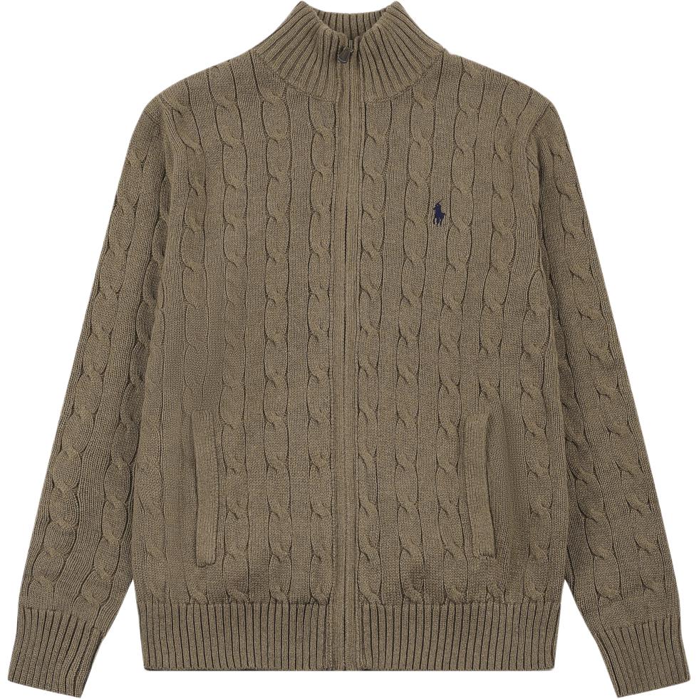 

Вязаный свитер мужской Polo Ralph Lauren, коричневый