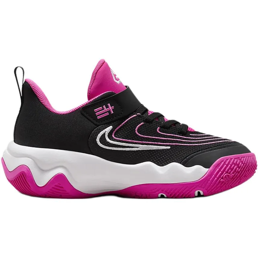 Nike Детские баскетбольные кроссовки Giannis Immortality Anti Kick Cushioning Low top черные, возраст 3-7 лет — фото 3