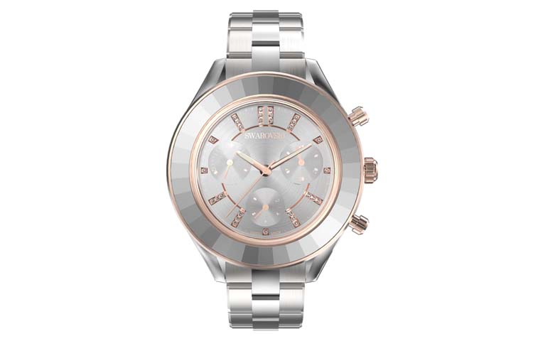 

Swarovski Часы Collection Wrist Watch Quartz Movement Stainless Steel Strap Silver Dial Women's Watch 5610494, Silver Dial