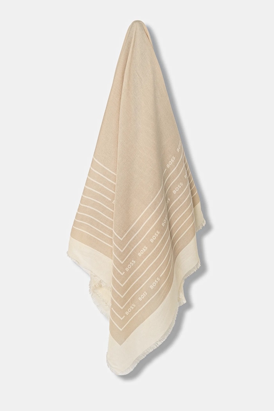 

Шелковая шаль Boss, бежевый