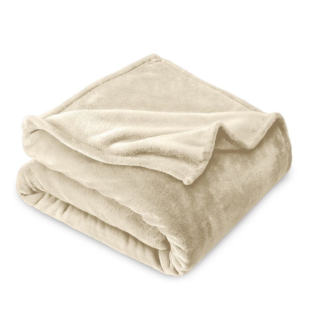 

Легкое флисовое одеяло Bare Home из микроплюша, цвет Oyster