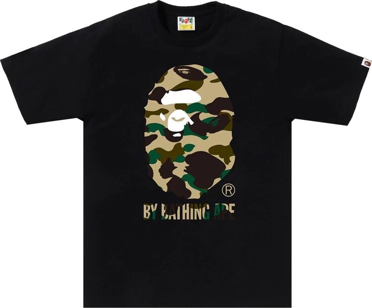 

Футболка BAPE 1st Camo By Bathing Ape 'Black/Yellow', черный
