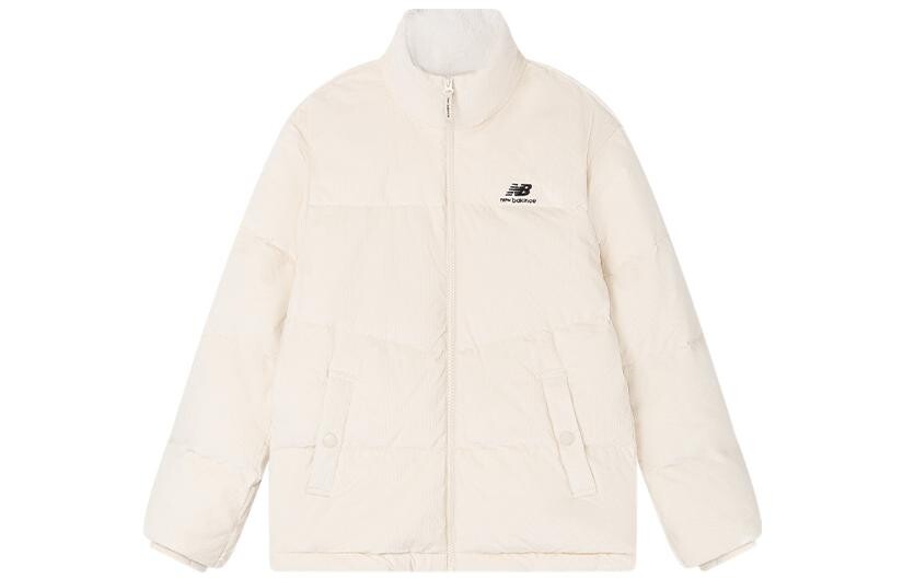 

UNI Active Пуховик унисекс Off White New Balance, кремовый