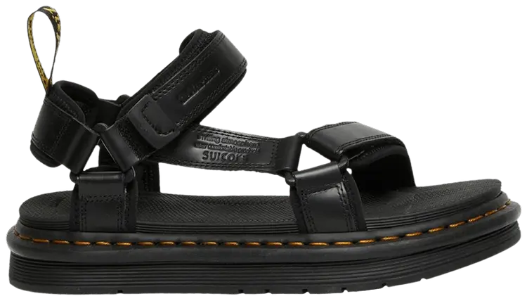 Сандалии Dr. Martens Suicoke x Wmns Depa Leather Strap Sandals 'Black', черный