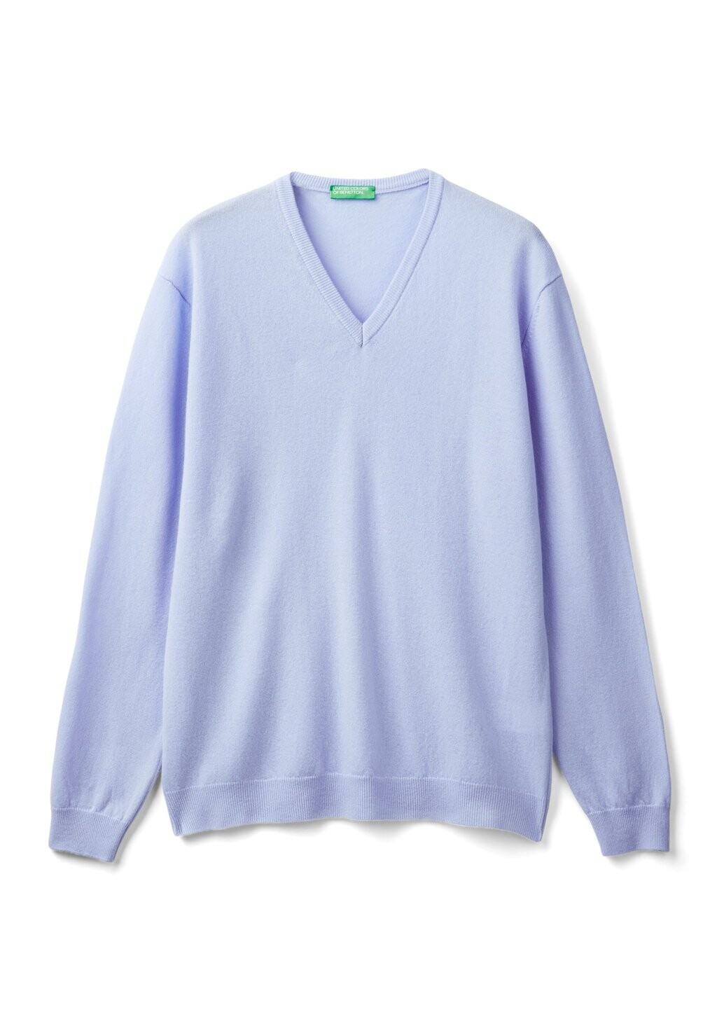 

Джемпер V NECK IN PLAIN EDGES REGULAR FIT United Colors of Benetton, синий