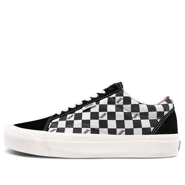 

Кроссовки old skool ns og lx checkboard 'black white' Vans, черный
